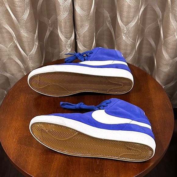 Nike Blazer Mid '77 Men’s Sneaker Racer Blue Suede Size 10 - Picture 6 of 9